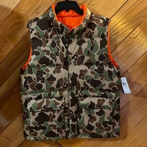 Ralph Lauren Youth XL (18-20) Camouflage Puffer Vest Reversible